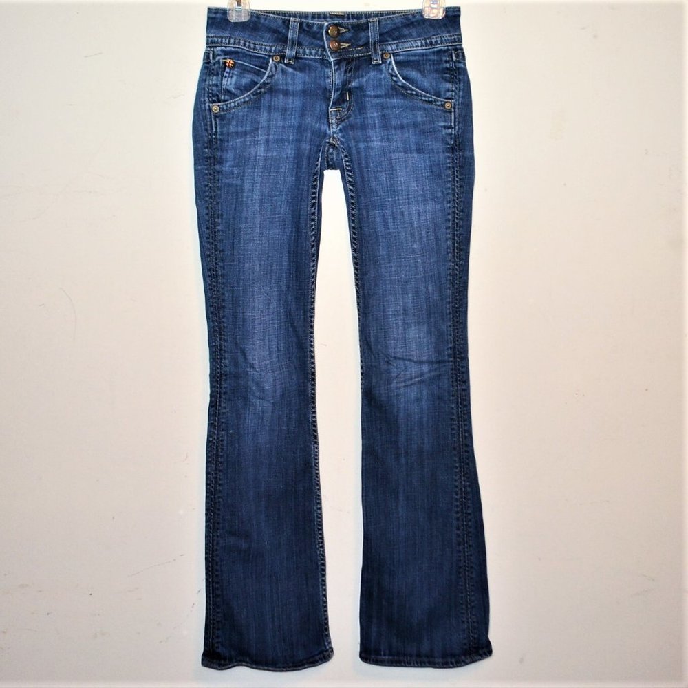 Hudson Bootcut Back Pocket Flap Jeans Sz 24